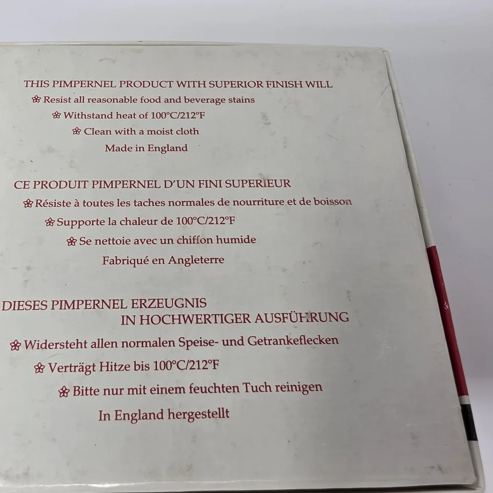 Pimpernel Coasters Bears Cjrostmas SET OF 6 vintage Cork Back